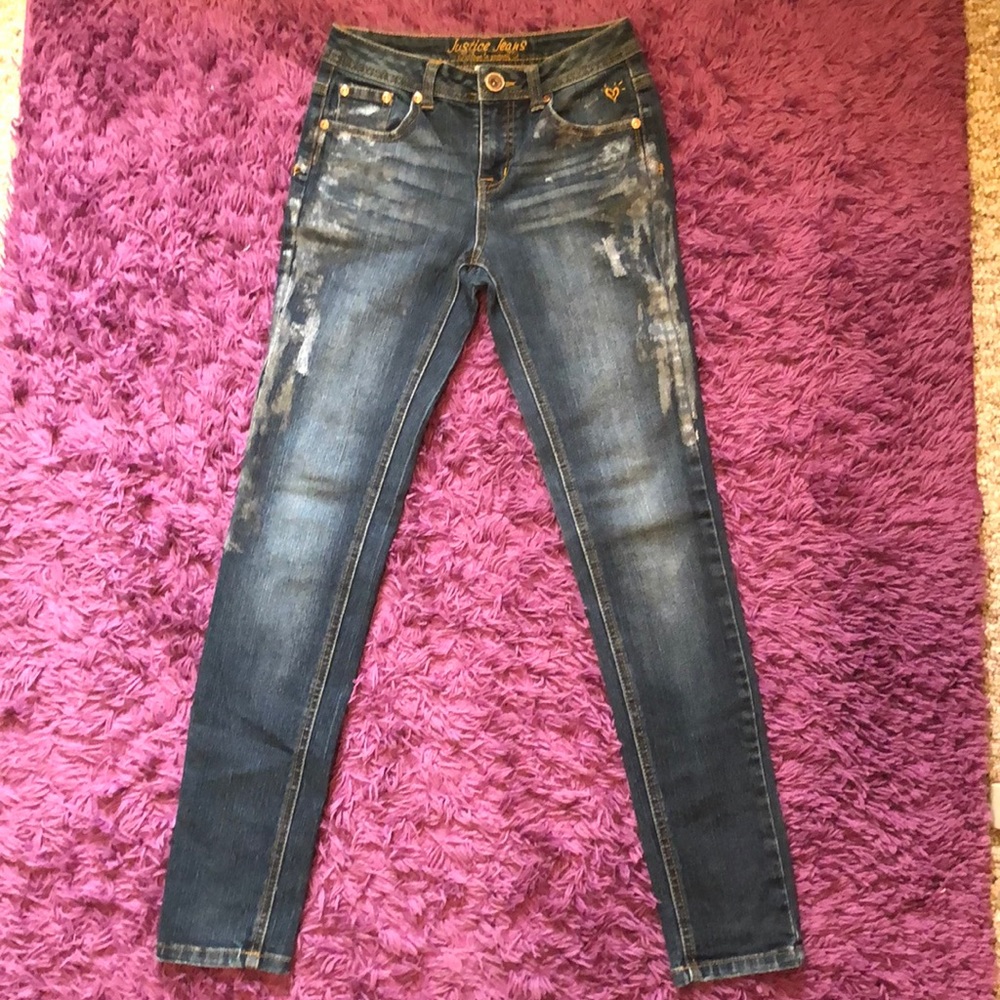 Justice 12slim skinny jeans